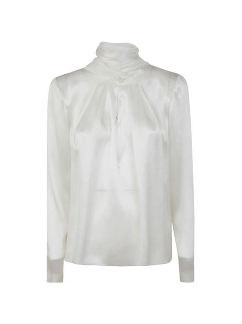 Camicia Donna bianco con collo lavallière ALBERTA FERRETTI | 02155119A0002